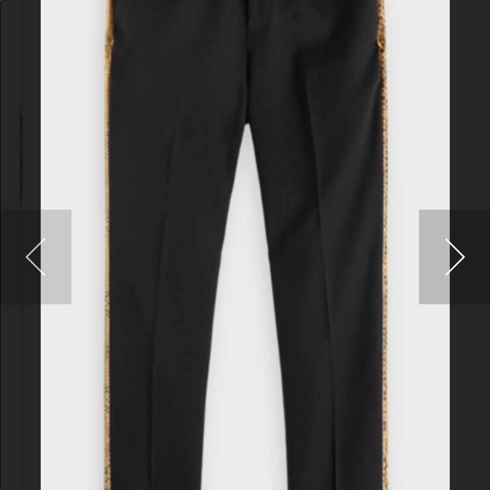 Scotch & soda tailored side stripe snake trouser - Picture 3 of 9